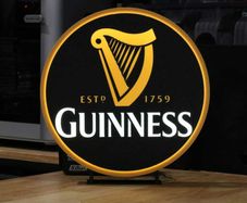 Guinness 1759 Light Box Perfect for Man Caves & Home Bars