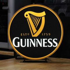 Guinness 1759 Light Box Perfect for Man Caves & Home Bars