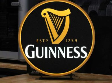 Guinness 1759 Light Box Perfect for Man Caves & Home Bars