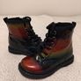 NEXT Lined Lace-Up colourful Boots Image 8