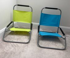 low-profile folding beach chairs