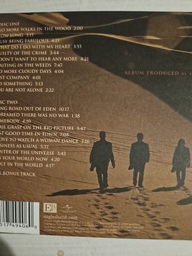 Eagles - Long Road Out Of Eden. 2 CD Digipak.