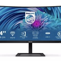 Philips 346E2CUAE - 34 inch WQHD Curved Monitor, 100Hz, 1ms, VA,