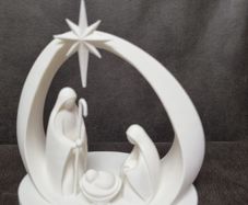 3D printed nativity scene