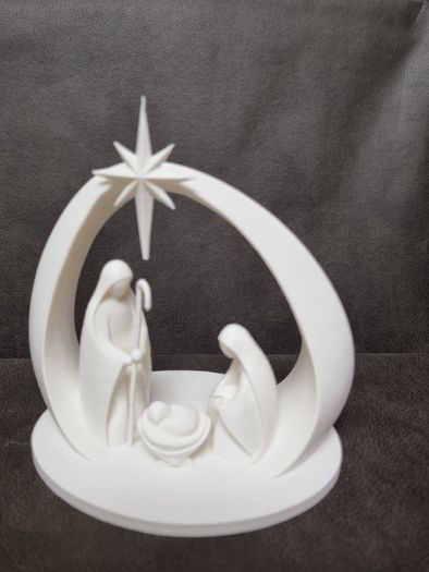 3D printed nativity scene