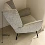 Grey Fabric Armchair Image 5