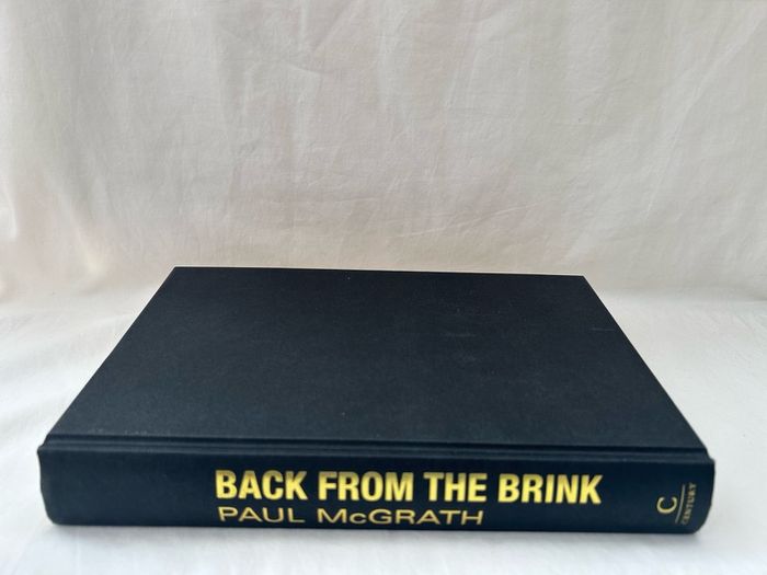 Paul McGrath, Signed Autobiography Back From The Brink, Irish Football Legend