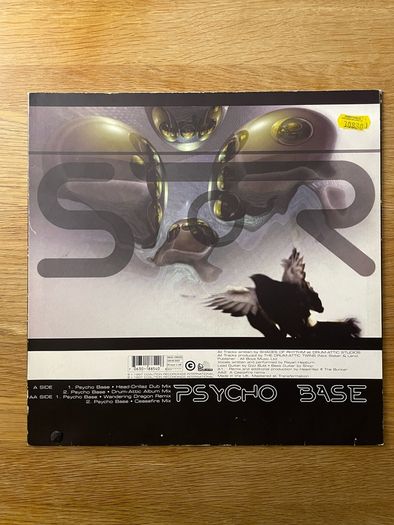 Shades Of Rhythm - Psycho Base - 12" Single - 1997 Coalition Recordings