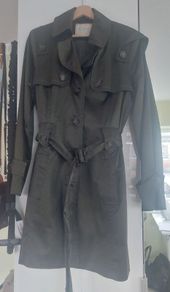 Jessica Simpson Ladies Trench Coat, Olive Green, Size XL