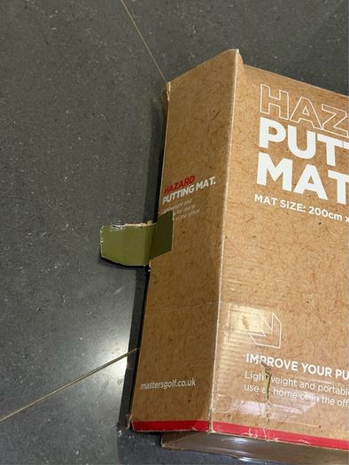 Masters Hazard Putting Mat