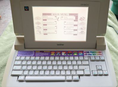 Brother Lw-840 Ic Word Processor With Disc Drive