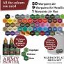 The Army Painter Warpaints Air Mega Set, 60 Warpaints (9 Metallics 1 Fluo) Acrylic Paint Non Toxic Water Based Airbrush Paint Acrylic Paint Set Image 2