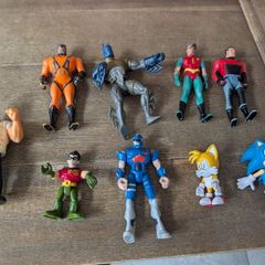 Super hero figures - some rare I think