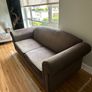 3 Seater Sofa Brown-Grey Image 6