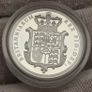 Gibraltar Silver Proof 2021 Pure Silver .999 Shield Sovereign in Original Holder Image 3