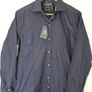Guide London Premium Navy Cotton Shirt (Size M) Image 2