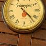 Schweppes advertising pub wall clock ,very clean nice condition working, see pictures for condition,sold as seen . Image 8