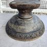 Wooden bowl carved for fruit, flowers Image 6