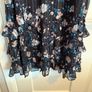 Monsoon Size 24 Navy Dress with Floral Print Image 3