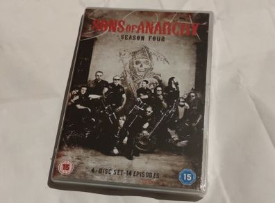 Brand New Sons Of Anarchy Season 4 Dvd Boxset