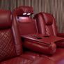 Ashbyrne Sofa cinema seats recliners with many features Image 8