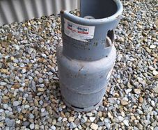 small gas bottle suit camper