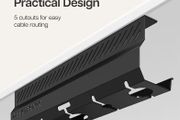 Brand new desk cable trays