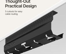 Brand new desk cable trays