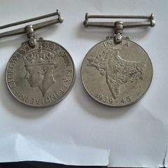 two army medals
