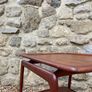 Mid century modern danish side table end table Image 7