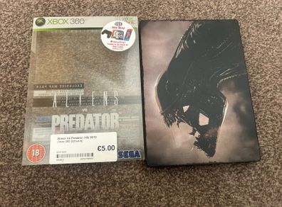 Aliens Vs Predator Xbox 360 Steelbook Version