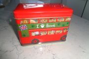 "Harrods" London Bus Metal Money Box for Sale
