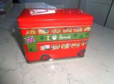 "Harrods" London Bus Metal Money Box for Sale