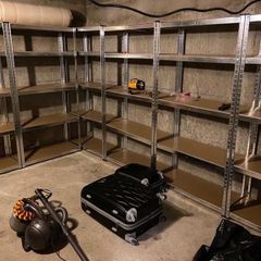 Heavy Duty 5 Tier Boltless Shelving Unit Garage Utility Home Storage Rack