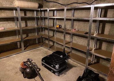 Heavy Duty 5 Tier Boltless Shelving Unit Garage Utility Home Storage Rack