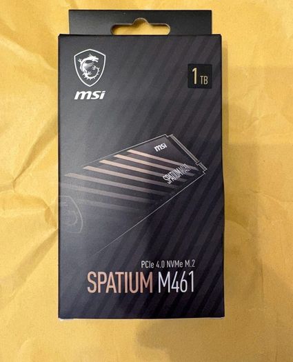 Msi 1tb M.2 Ssd Spatium M461