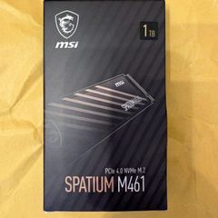 Msi 1tb M.2 Ssd Spatium M461