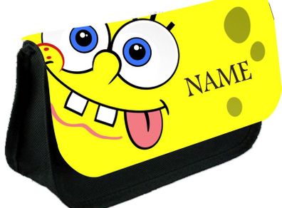 Spongebob Squarepants #1 Personalised Pencil Cases / back to school stationery