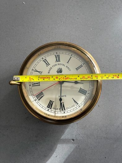 Brass ships clock.
