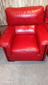 Leather armchairs