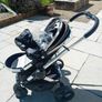 i candy double buggy two toddler seats available aswel as the baby bassinet as shown in picture . Adaptors for car seat included . Buggy will be deep cleaned before sold Image 7