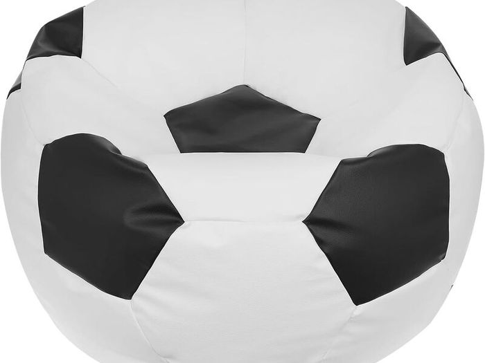 Football Bean Bag XL 450 litres of EPS beads handmade