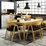 Helsinki Scandinavian Oak Dining Chair  Custom Colours Available Image 7