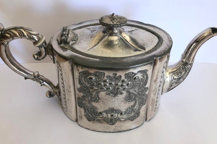 Antique Silver Teapot