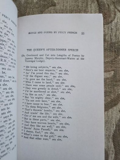 Percy French. Proes, Poems, &parodies. Helicon Limited.  Paperback In Good Condition.