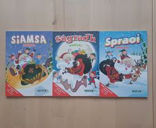 Siamsa, Sugradh & Spraoi Annuals (Irish Activity Books Folens Paperbacks 2022 NEW)
