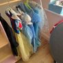 Dimples Wooden Dress-Up Rack with Light-Up Mirror Image 4