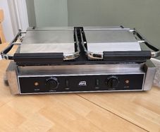 New Commercial Rhino Double Panini Grill
