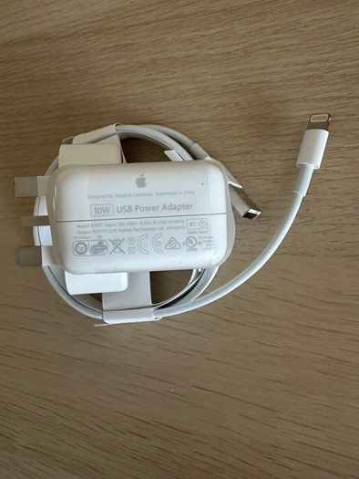 Charger with cable, new