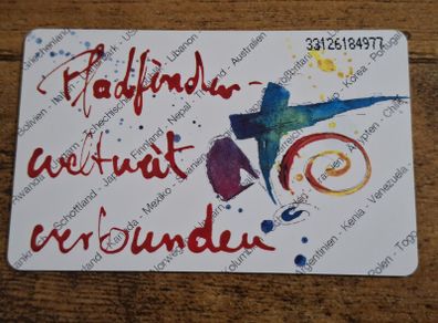 Germany Phonecard "Boy Scouts/Pfadfinder", mint/unused, S05, 01/1994, 12 DM - free standard postage